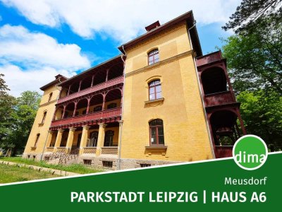 Parkstadt Leipzig - Erstbezug im Denkmal, Balkon, Loggia, 2 Bäder, Parkett, SP, Keller, Lift u.v.m.