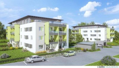 Neubau 3-Zimmer Wohnung mit Loggia und Tiefgarage