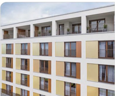 Neubau mit Einbauküche: Exklusive 1-Zimmer-Wohnung mit gehobener Innenausstattung in Nürnberg