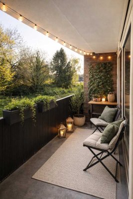Charmante 2-Zimmer-Wohnung mit Balkon und Blick ins Grüne