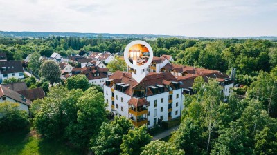 Solide Kapitalanlage in Türkheim – vermietete 2-Zimmer-Wohnung mit TG-Stellplatz