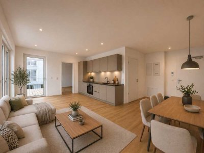 Katip | Attraktive 2-Zimmer-Wohnung mit Balkon und Tiefgarage in München-Lochhausen *neuwertig
