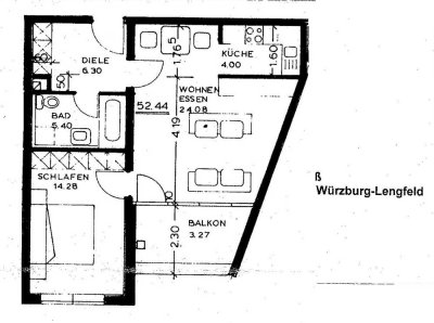 Helle 2ZKB- Wohnung mit Fernblick zur Festung