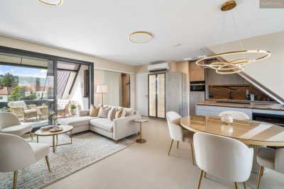 Hochwertiges 2-Zimmer-Penthouse mit Terrasse und Garage in Toplage