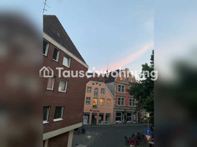 Tauschwohnung: Helle Maisonette-Wohnung direkt am Centrum