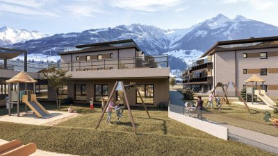 Neue 2-Zimmer Vollholz-Mietwohnung Top B15