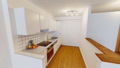 helle 2-Zimmerwohnung mit Terrasse