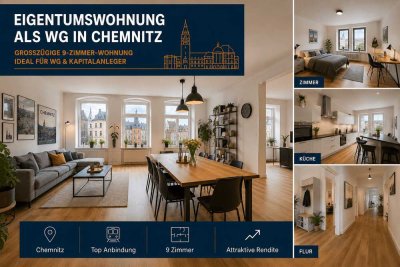 3 Whg. Provisionsfrei / Kapitalanlage in Chemnitz – Sofort Cashflow + massive Steuervorteile nutzen