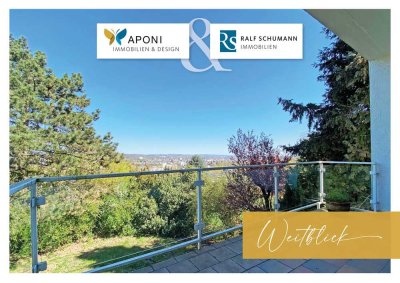 RAUMWUNDER mit herrlichem Weitblick + attraktiver ELW in begehrter - NATURNAHER - Wohnlage!