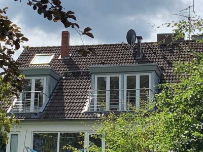 Luxuriöse 2-Zimmer Dachgeschosswohnung, Nähe Tierpark in zentraler, aber absolut ruhiger Stadtlage