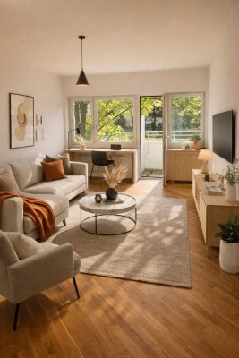 Helle 2,5-Zimmer-Wohnung mit Seeblick – 81 m² in Feldmoching