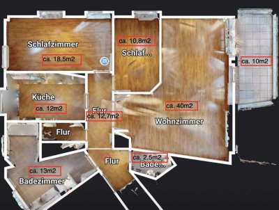 3,5-Zimmer-Wohnung, hell und groß in Hamburg-Sasel mit Südwest-Balkon, Aufzug & 2 TG-Stellplätzen