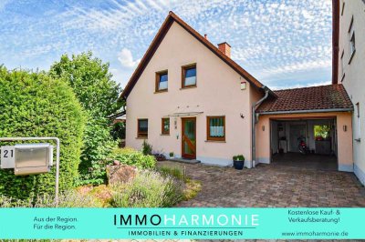 Charmantes Einfamilienhaus mit Garten & Garage in Gommersheim