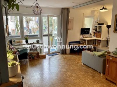 Tauschwohnung: Schöne 3-Zimmer Wohnung mit Balkon in der Wiehre