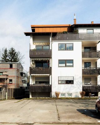 Weilheim: Zentrale 3 Zimmerwohnung