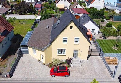 1-2 Familienhaus, Vertikale und horizontale Harmonie-Erweiterung im Bungalow-Stil,separater Zugang