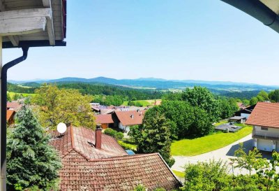 Haus mit traumhaftem Panoramablick auf die Bayerische Berglandschaft