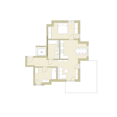Wohnensemble Gipfelglück - 3 Zimmer-Gartenwohnung (barrierefrei) - Whg 2 -