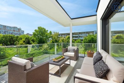 Exklusive 2-Zimmer-Neubauwohnung mit hochwertiger Ausstattung und traumhaftem Balkon im 21. Bezirk