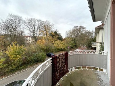 7389 - Wohnen am Beiertheimer Wäldchen! 3-Zimmerwohnung mit Balkon und Tageslichtbad!