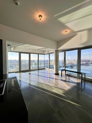 Living Levels Loft mit Wasserblick / 3.40 M hohe Decken / Concierge / Kühlsystem uvm.