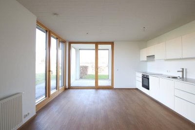 3-Zi-Gartenwohnung mit Blick ins Grüne!