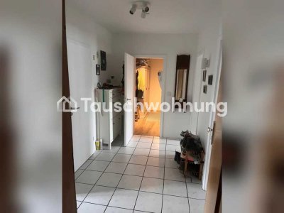 Tauschwohnung: Helle 5 Zimmer Wohnung mit Garage in Hastedt