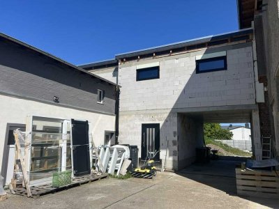 Geschlossener Rohbau mit Werkstatt und Abstellräumen – Familienhaus in 39179 Barleben