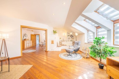 Terrassenkaiser - Großzügige 3 Zi.-Wohnung mit großer Dachterrasse