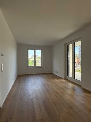 Grüne Mitte Brühl: Helle 3-Zi.-Erdgeschosswohnung mit Einbauküche