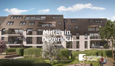 Ruhig und sonnig in S-Degerloch I  barrierefrei I sehr gutes Energielevel I 3,5-Zi.-Neubau im 1. DG