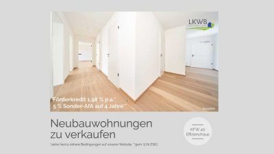 Attraktive 3-Zimmer Neubauwohnung in Niederrieden