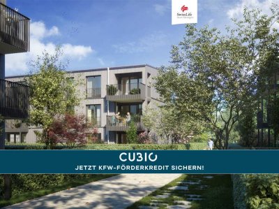CUBIO | 3,5-Zi. Familienwohnung mit Garten | EG | EH40 | München-Aubing