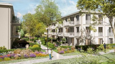 Neubau I Erstbezug I 3-Zimmer mit Einbauküche + Balkon