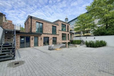 *Exklusive Hinterhof LOFT*s als Effizienzhaus mit Smart-Home, Erdwärme & Stellplätzen im Medienhafen