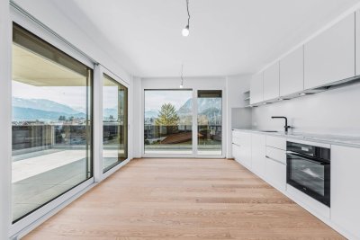 Neubau: Penthouse Maisonette mit Dachterrasse im Westen von Innsbruck