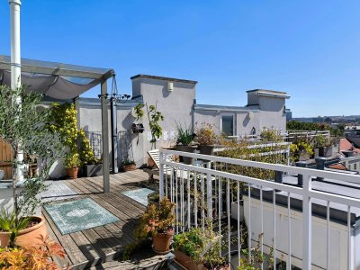 Penthouse mit Weitblick – nur zwei Stationen zum Naschmarkt