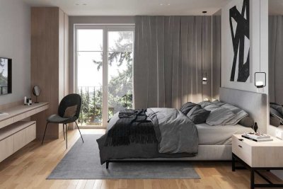 Neubau 1-Zimmer-Apartment an der Bergstraße