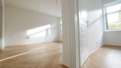 Altbauwohnung mit schönen Merkmalen in generalsaniertes Haus mit gegliederter Fassade nähe Alte-Donau