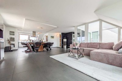 Penthouse-Wohnung – VIP Zugang mit Aufzug – Dachterrasse –  Tiefgarage – Ladesäule*