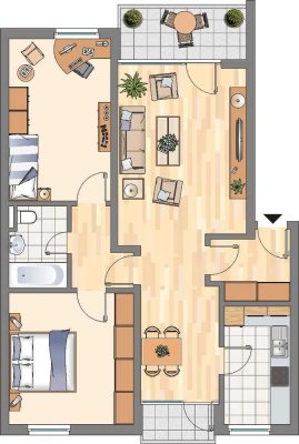 Demnächst frei! 3-Zimmer-Wohnung in Dortmund Scharnhorst