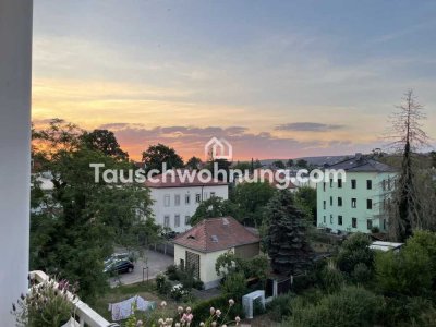 Tauschwohnung: 2-Raum-Wohnung mit Balkon und toller Aussicht