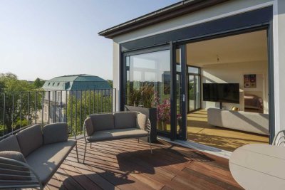 Architektur trifft Lebensqualität - exklusives Penthouse an der Huyssenallee