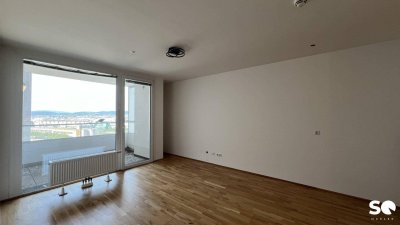 # SQ - MODERNE 2 ZIMMER IN EINEM HOCHHAUS - NEUBAUWOHNUNG MIT BALKON - NÄHE KURPARK OBERLAA - 14. ETAGE - WEITBLICK