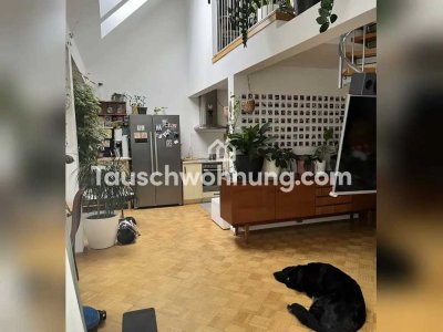 Tauschwohnung: Besondere Maisonette mit Terrasse