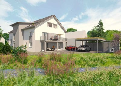 Exklusive und großzügige 4 Zi- Penthouse Wohnung in idyllischer Lage von Kehl-Kork