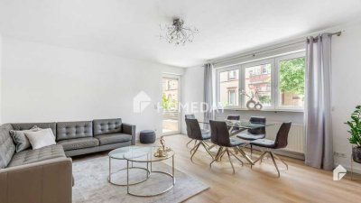Hochwertig kernsaniertes Zuhause mit zwei Balkonen – Wohnen ohne Renovierungsaufwand