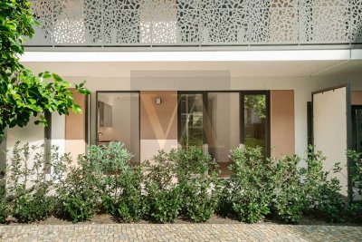 Großzügige Designer-Neubauwohnung mit Garten-Terrassen – Urban Living in Friedrichshain