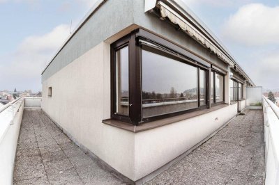 Wohnkomfort über den Dächern Salzburgs!Dachterrassenwohnung mit Weitblick