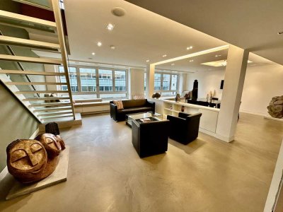 Exklusives Maisonette-Penthouse mit Kamin und Sauna in Bestlage Berlin-Mitte
